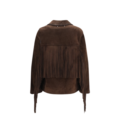 Fringed Leather Jacket