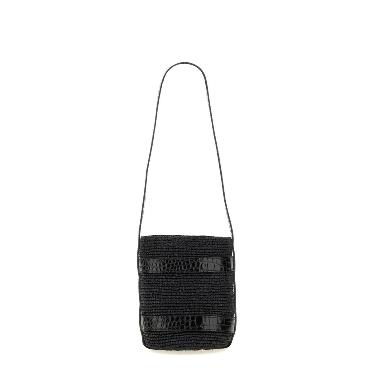 MAYFEYR - MANEBI - Bucket Bag - L98CTRAFFIALEATHERBLACKBLACK