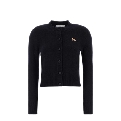 MAYFEYR - Maison Kitsuné - Baby Fox Patch Fitted Cardigan - PW00506KT10060413