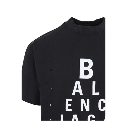 Black Mock Neck Drop Shoulder Short Sleeves