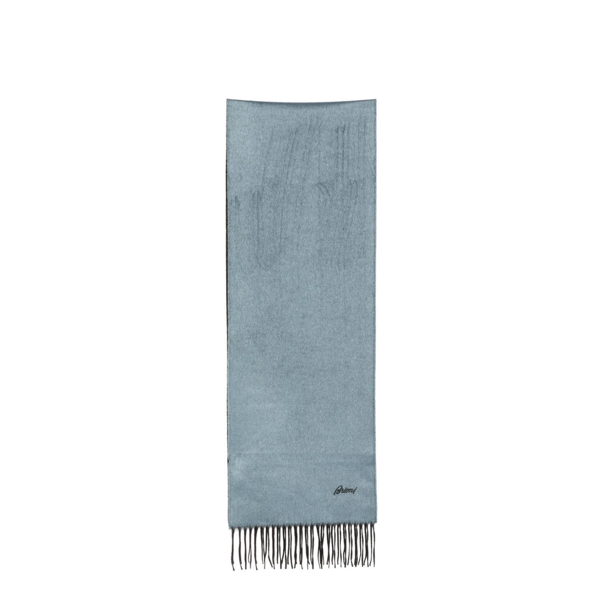 MAYFEYR - Brioni - Light Blue Embroidered Scarf - O3IE00OE3244910