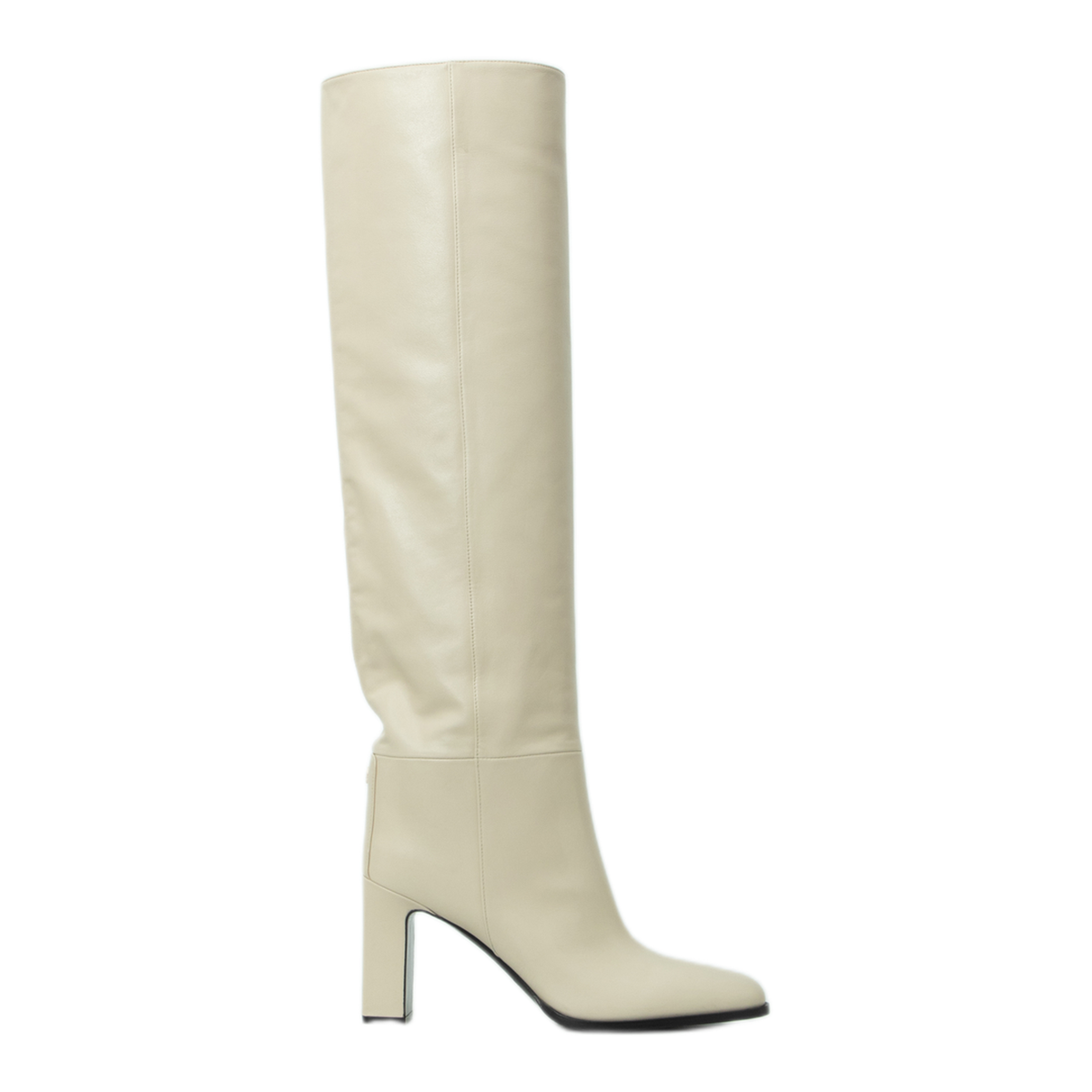 MAYFEYR - Jimmy Choo - Caly Over The Knee 85 Boots - CALYOTK85SQMBONE