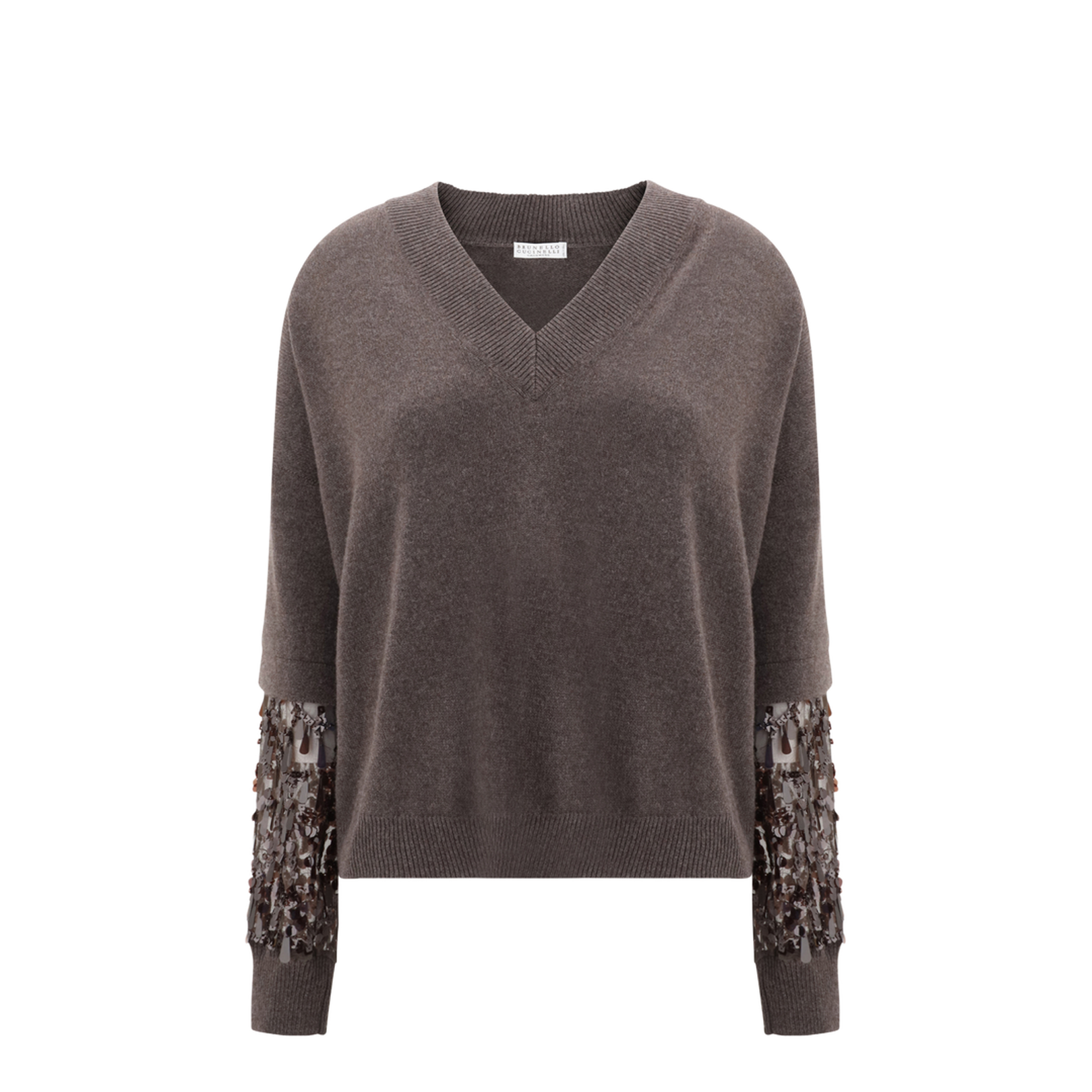 V-Necked Sweater