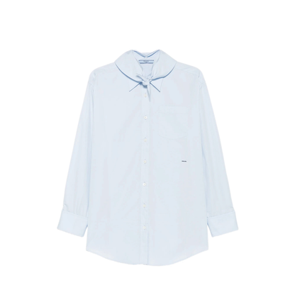 MAYFEYR - Prada - Poplin Shirt With Knot Detail - P470JRSOOO1XV2F0M10