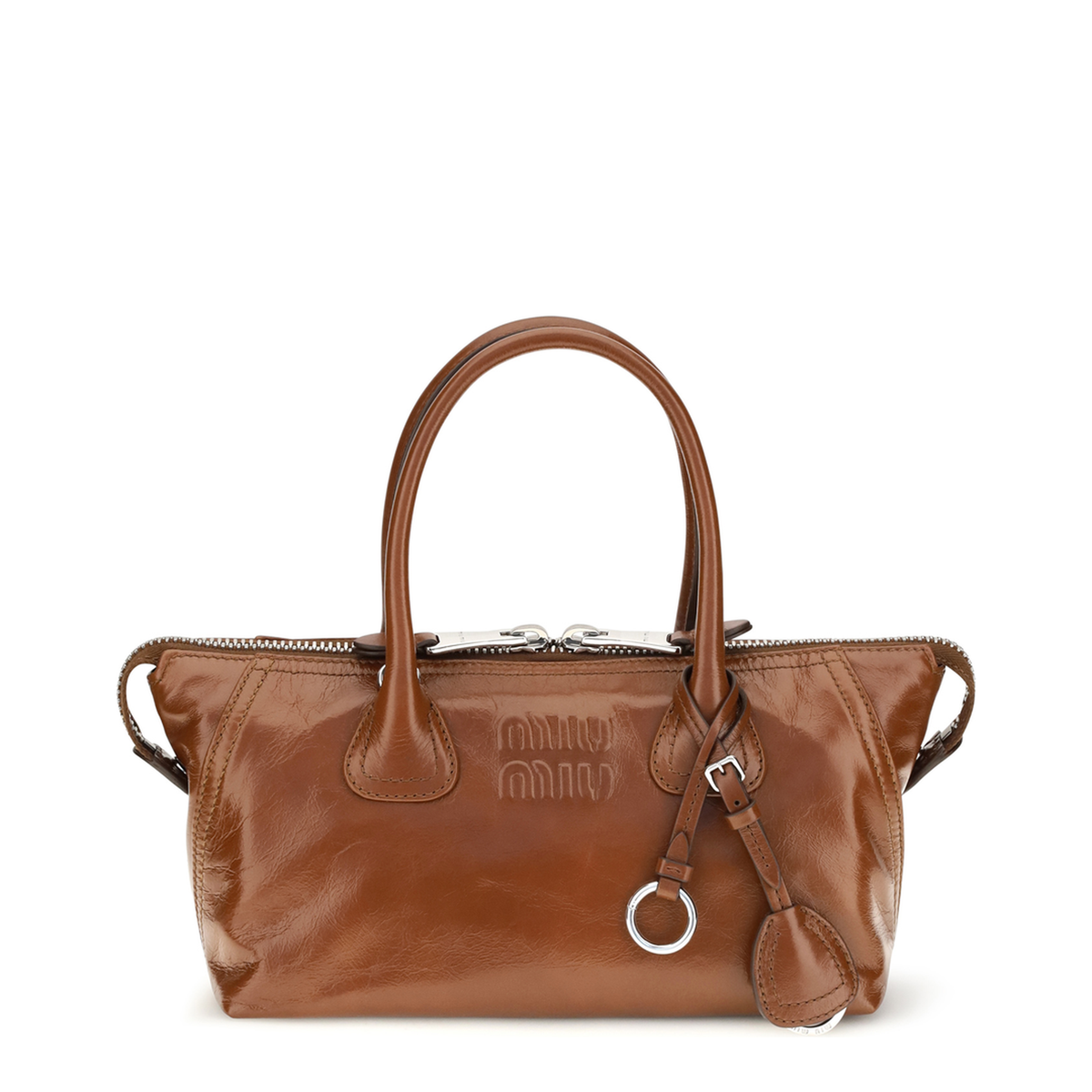 MAYFEYR - Miu Miu - Glossy Leather Handbag - 5BA338VOOO2A44F0BW5