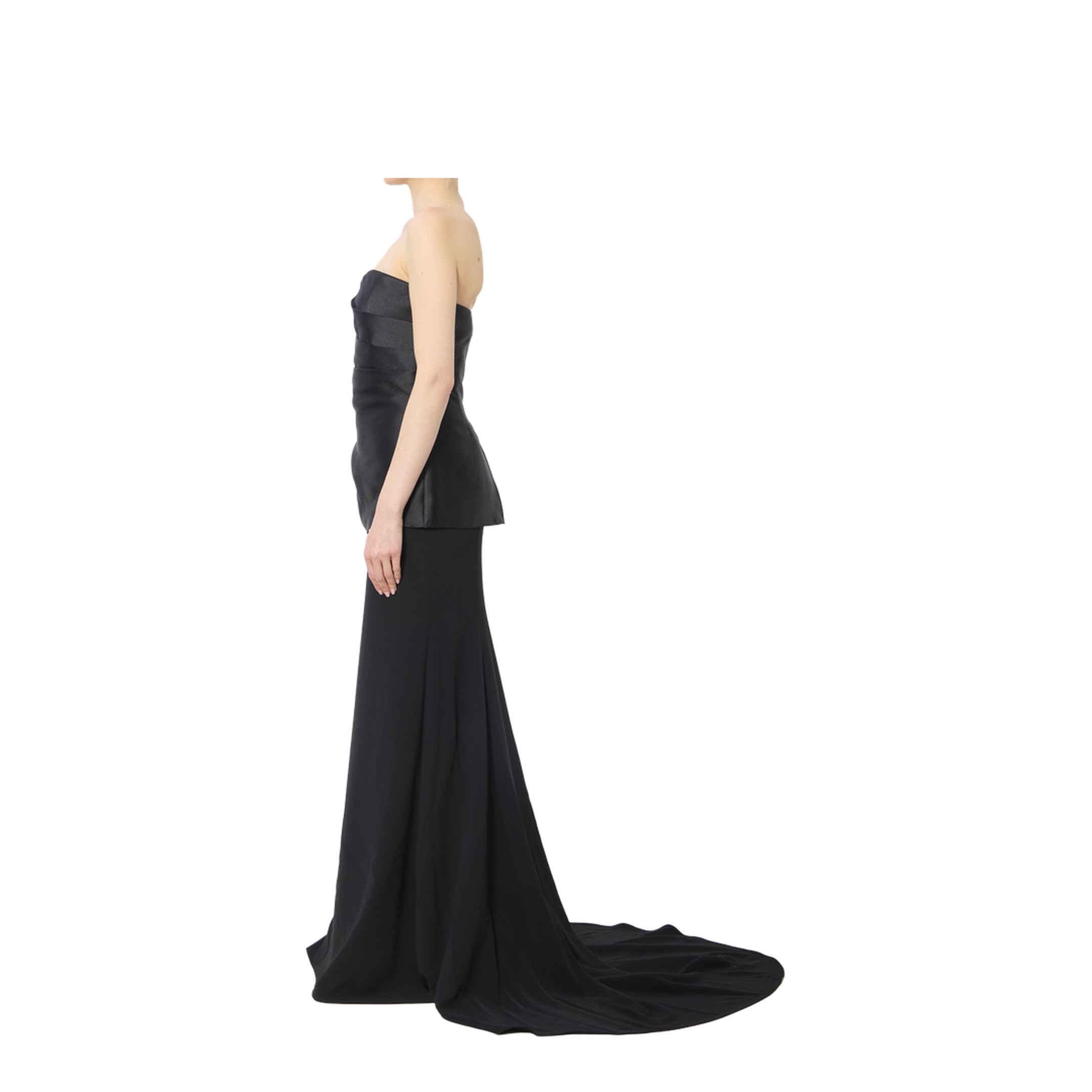 MAYFEYR - Solace London - Alia Maxi Dress - OS47031BLACK