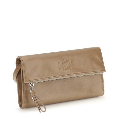 MAYFEYR - Miu Miu - Leather Pouch - 5MT0482A44F0770