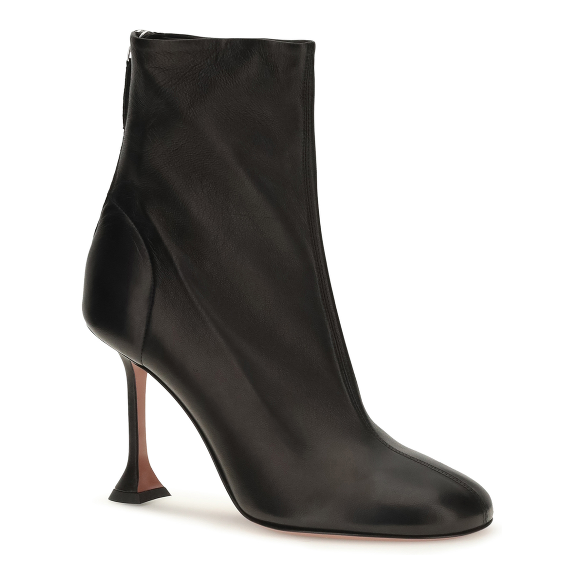 MAYFEYR - Amina Muaddi - Iris Nappa Booties - 13S362814IRIBLACKNAPPA
