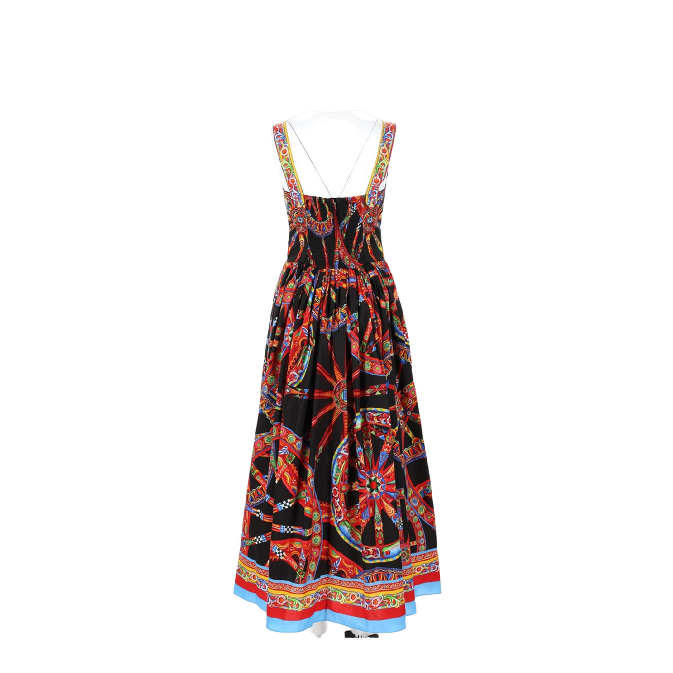 MAYFEYR - Dolce & Gabbana - Long Dress In Poplin With Print - F6TTHTGDDTFS9000