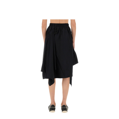 MAYFEYR - Y - 3 - Asymmetrical Skirt - JX4753BLACK