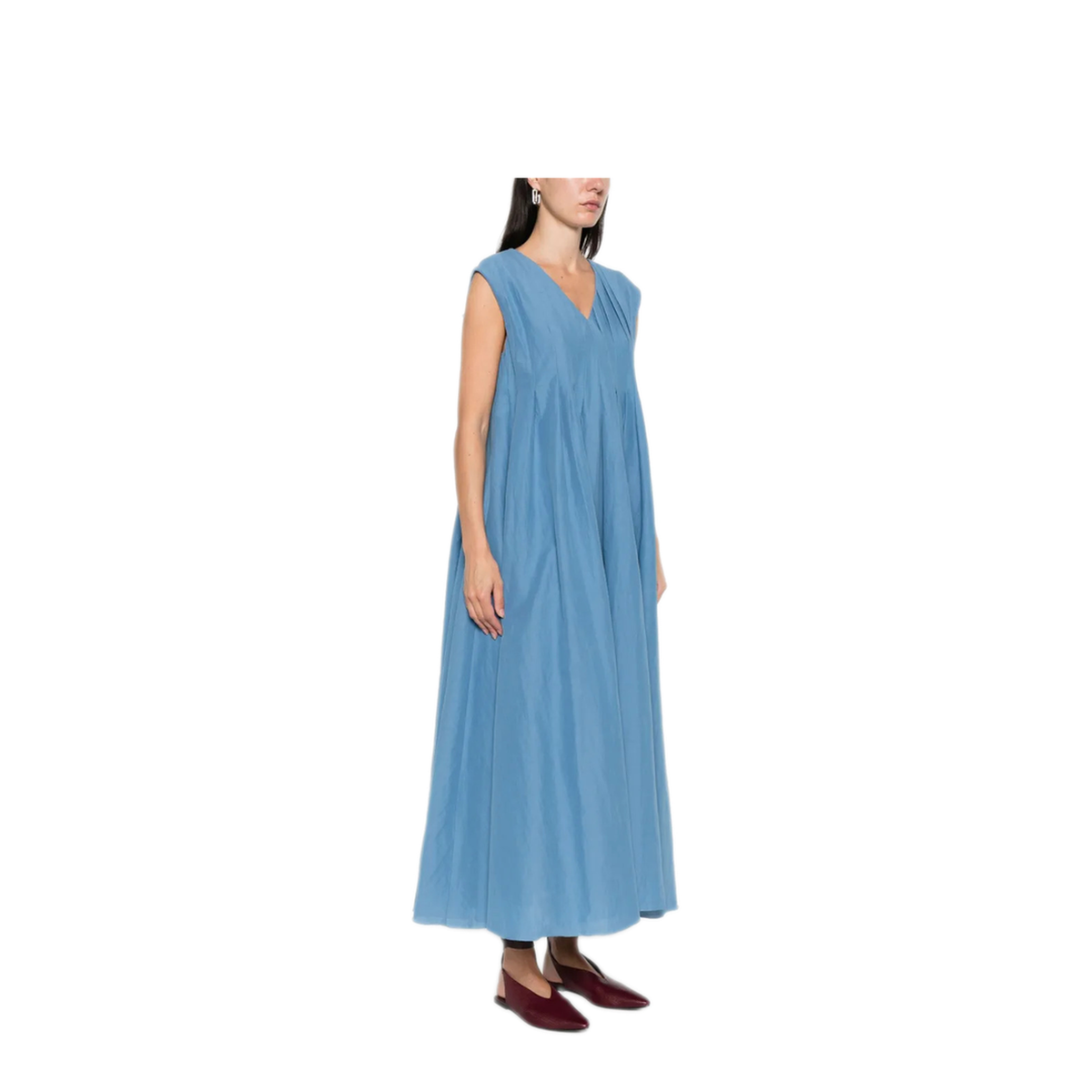 MAYFEYR - Max Mara - S Cotton And Ramie Piega Dress - 2519221023600001