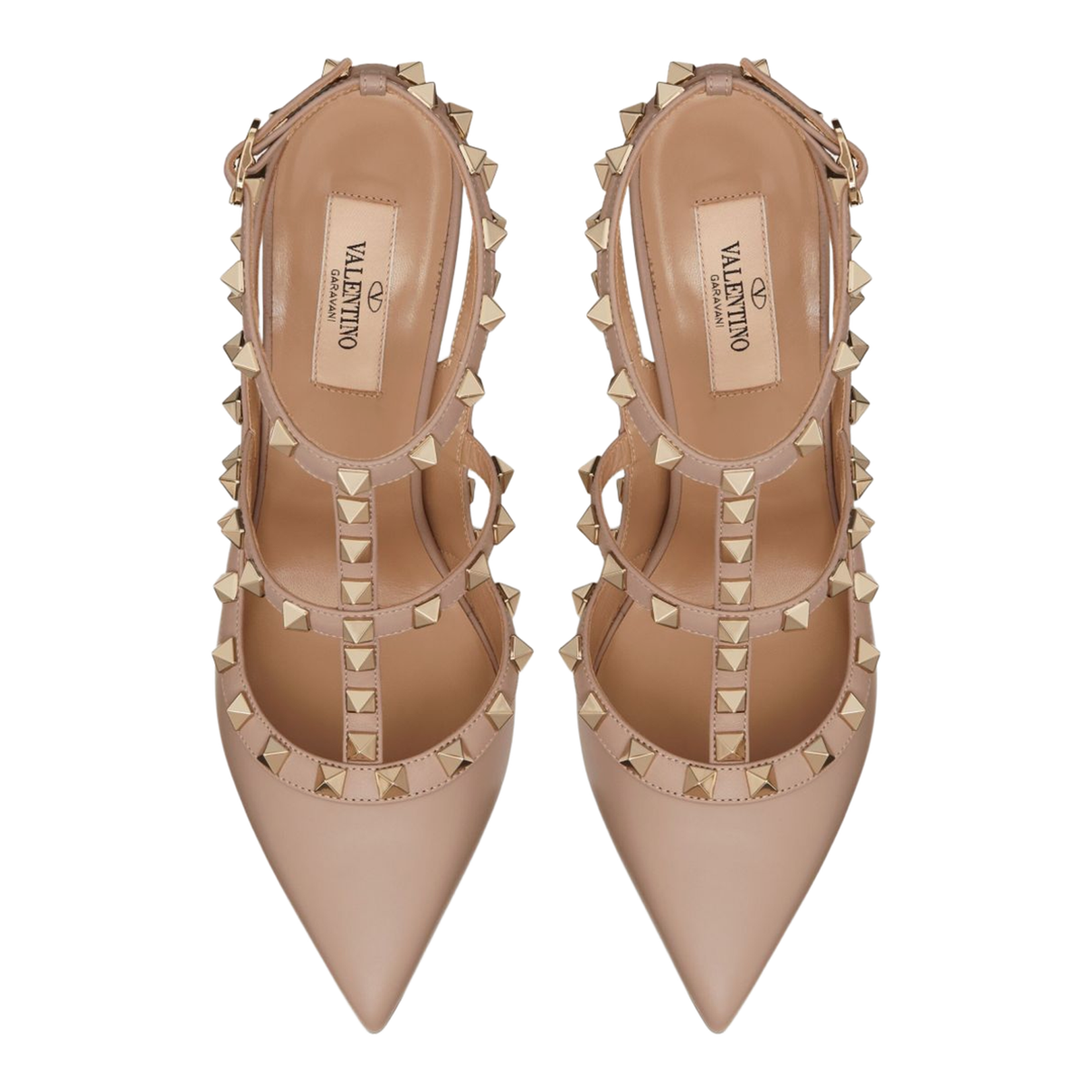 Rockstud Ankle Strap Pump 100 Mm