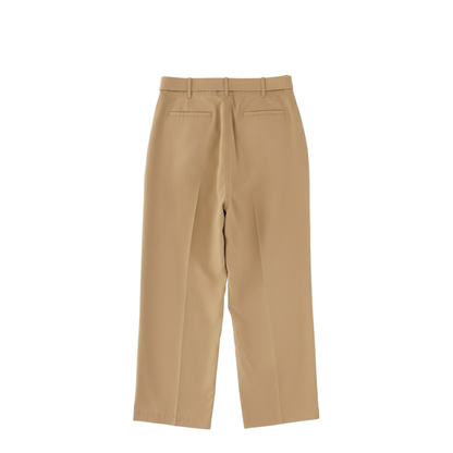 Belted Pleated Trousers