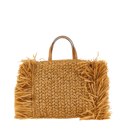 Raffia Tote Bag