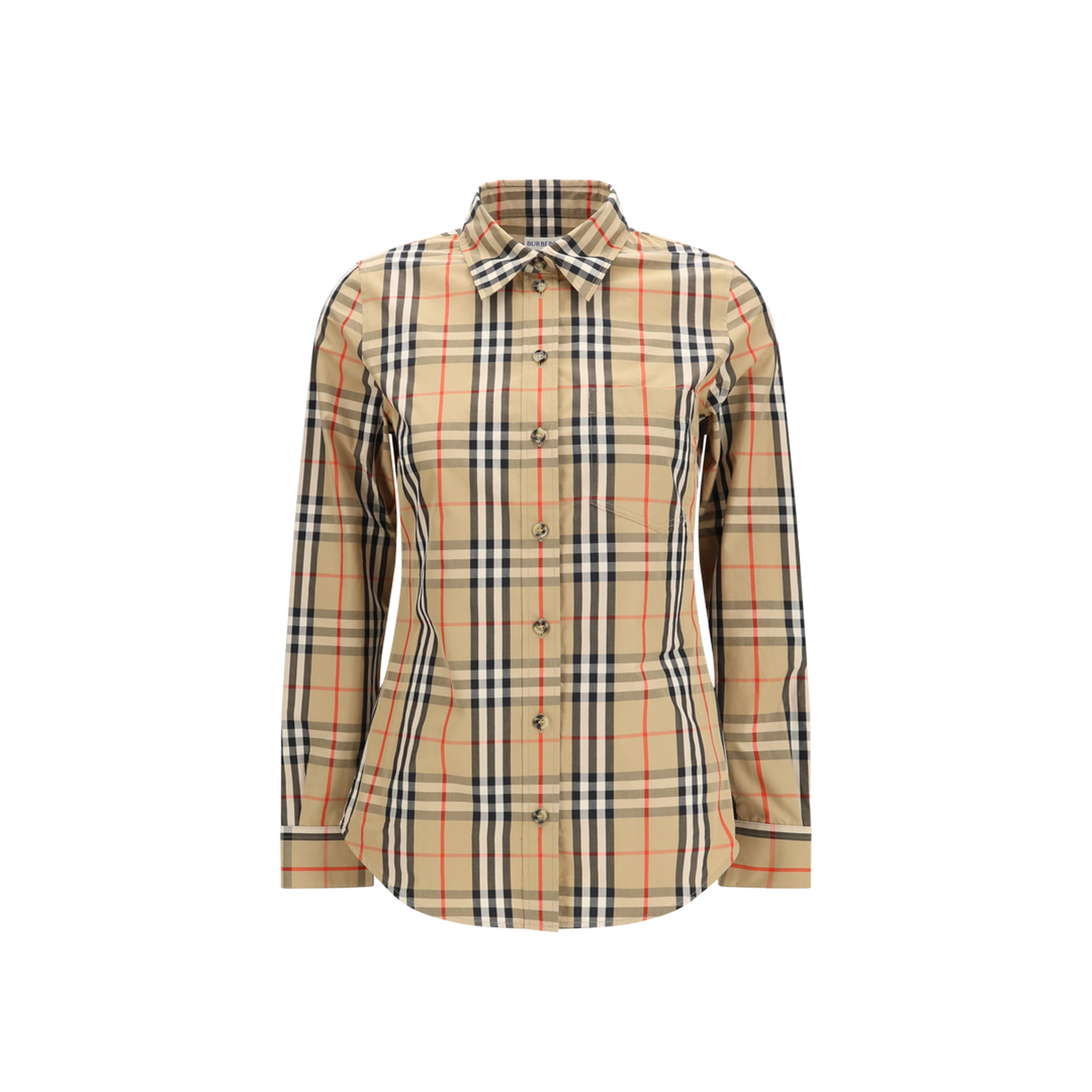 MAYFEYR - Burberry - Stretch Cotton Check Shirt - 8111847