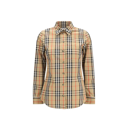 MAYFEYR - Burberry - Stretch Cotton Check Shirt - 8111847