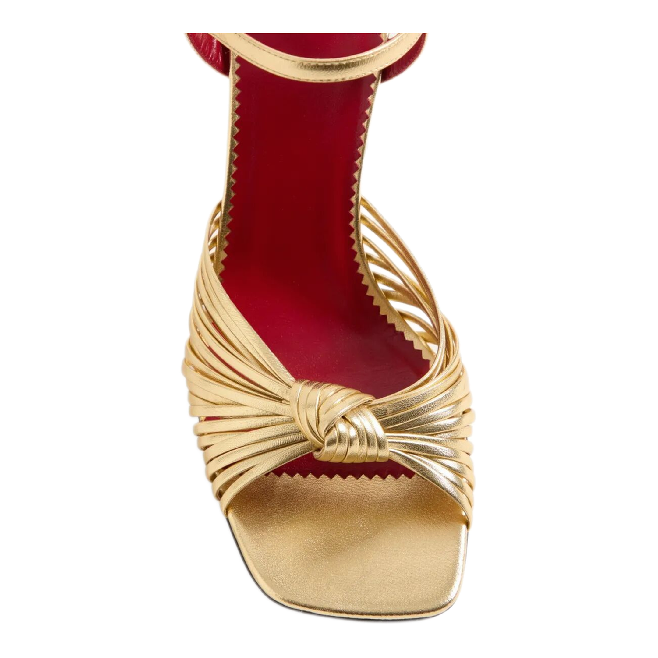 MAYFEYR - Valentino - Annet 90 Laminated Nappa Leather Sandals - WS0PJ6FLQI8M