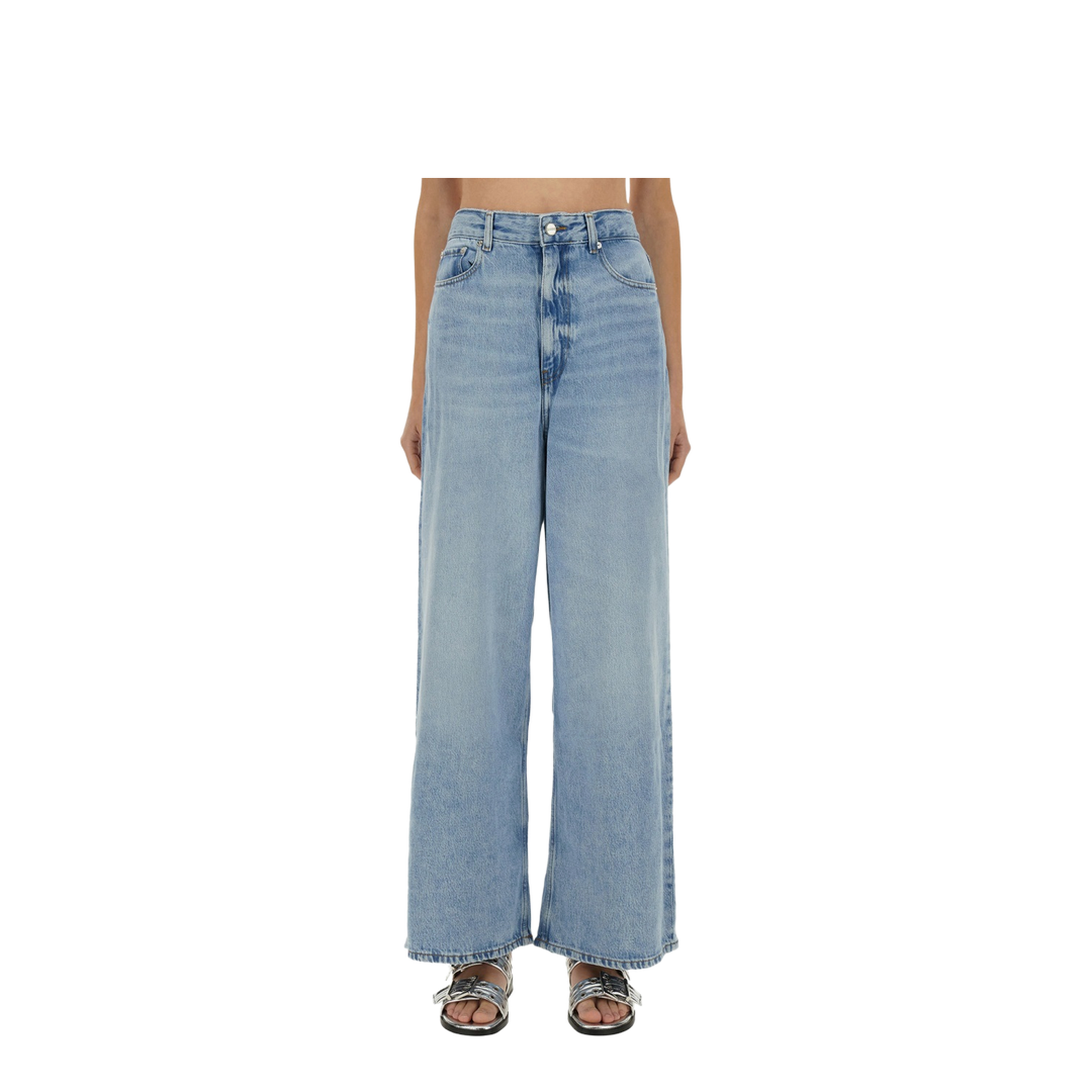 Denim Pants - Light Blue Stone