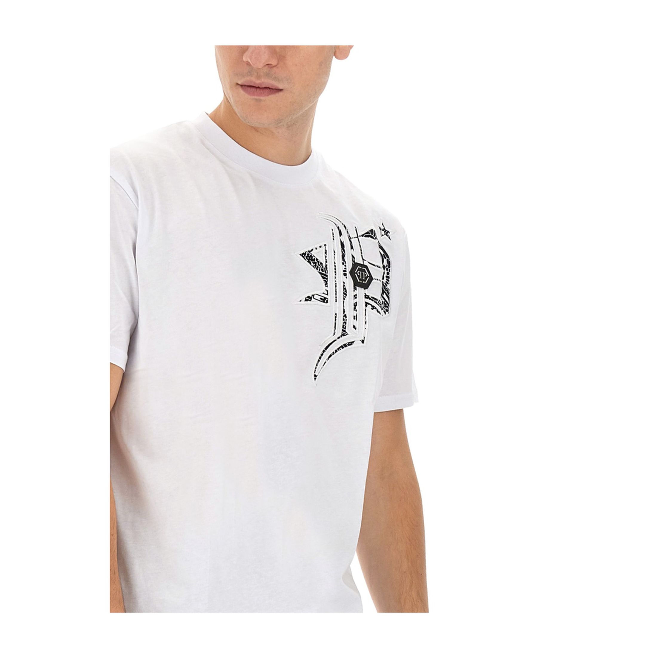 MAYFEYR - PHILIPP PLEIN - T Shirt With Logo - MTK6398PJY002N01