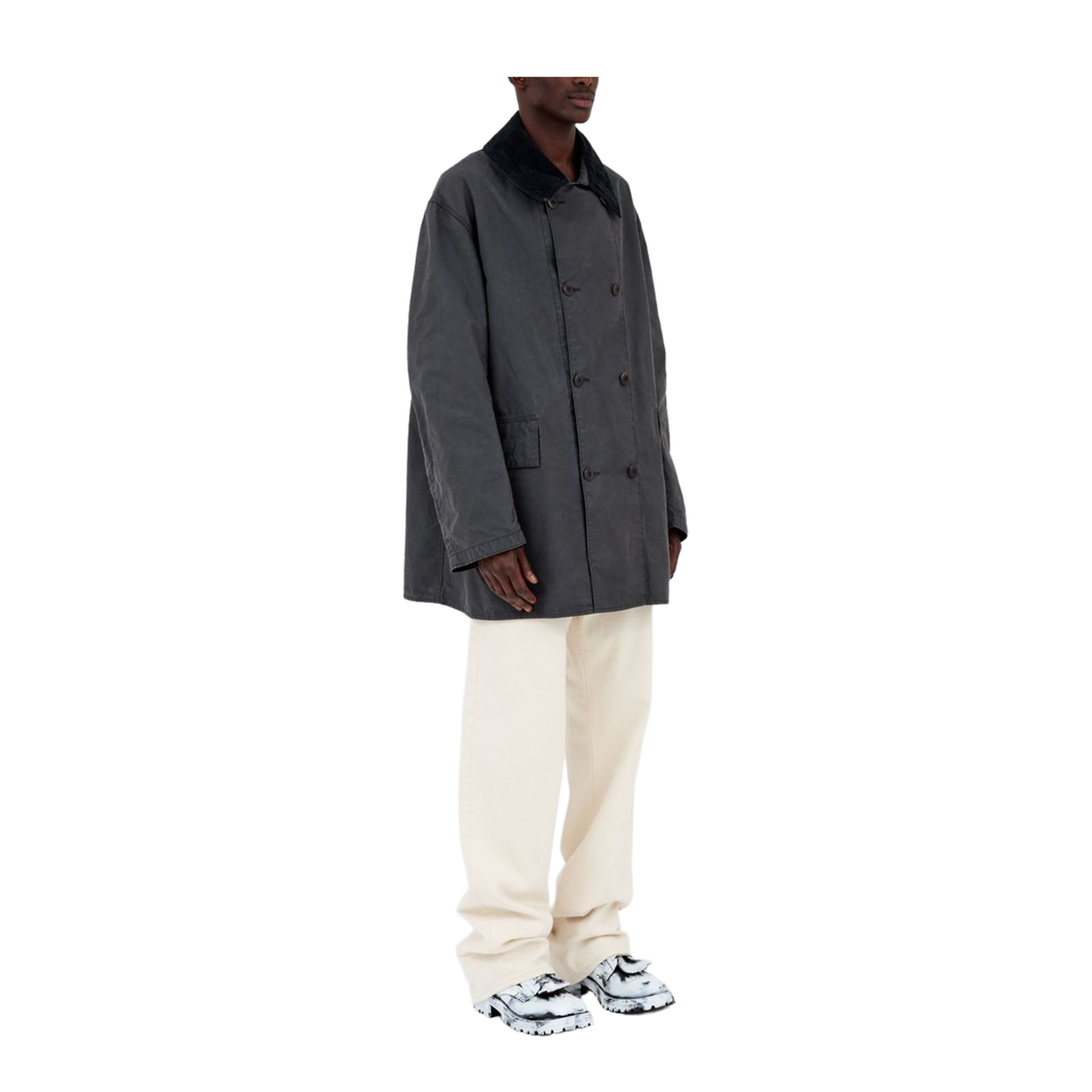 Double Breasted Cotton Jacket