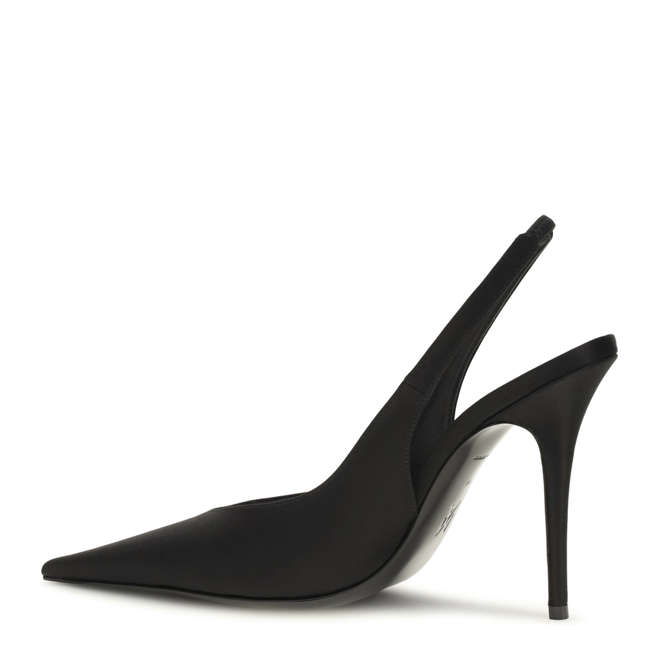 MAYFEYR - Amina Muaddi - Anok Satin Slingback Pumps - 13S361028ANO