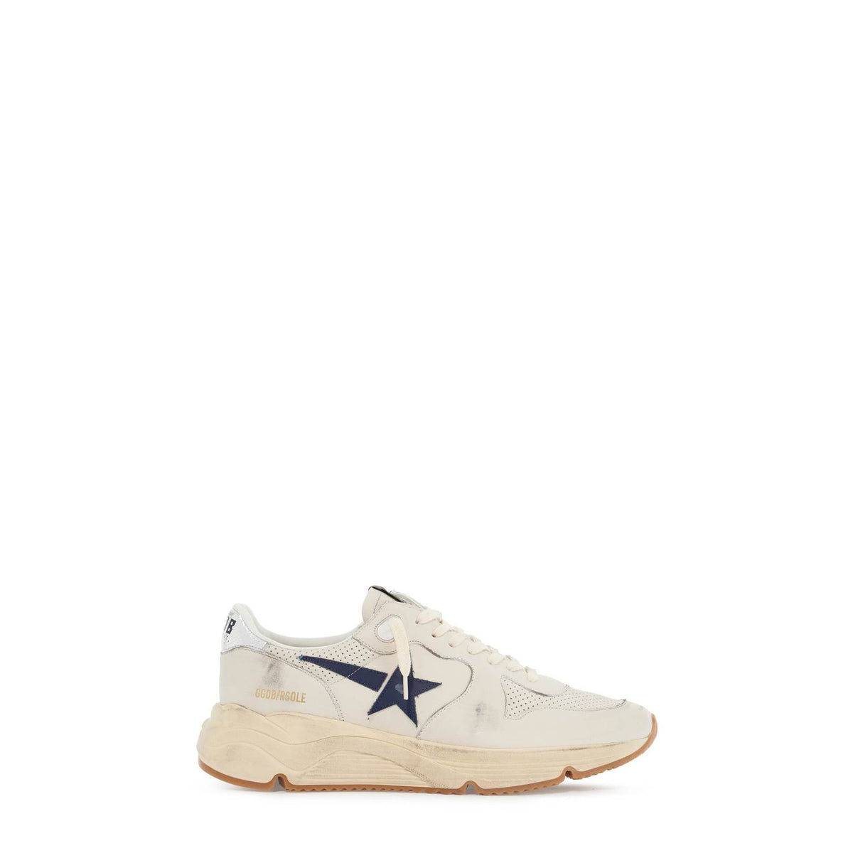 Golden Goose leather sole running sneakers with