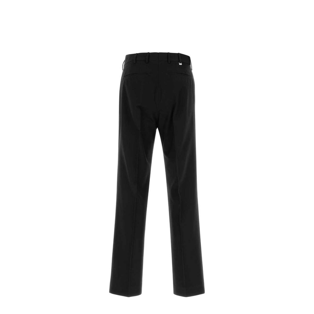 MAYFEYR - PT Torino - Black Cotton Blend Trousers - COASX5ZA0FWDSD910990