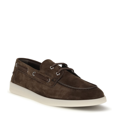 MAYFEYR - Prada - Suede Boat Loafers - 2EG503FG001103