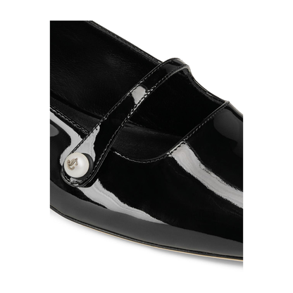 MAYFEYR - Jimmy Choo - Flat Shoes Black - ELISABALLERINAPATBLACK
