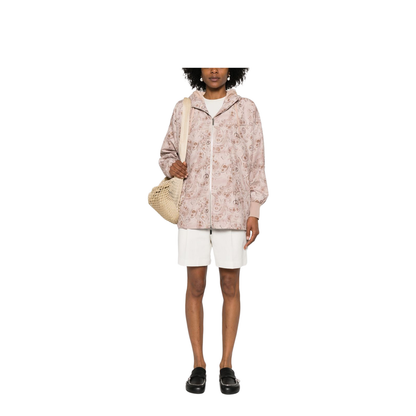 Printed Blouson Jacket
