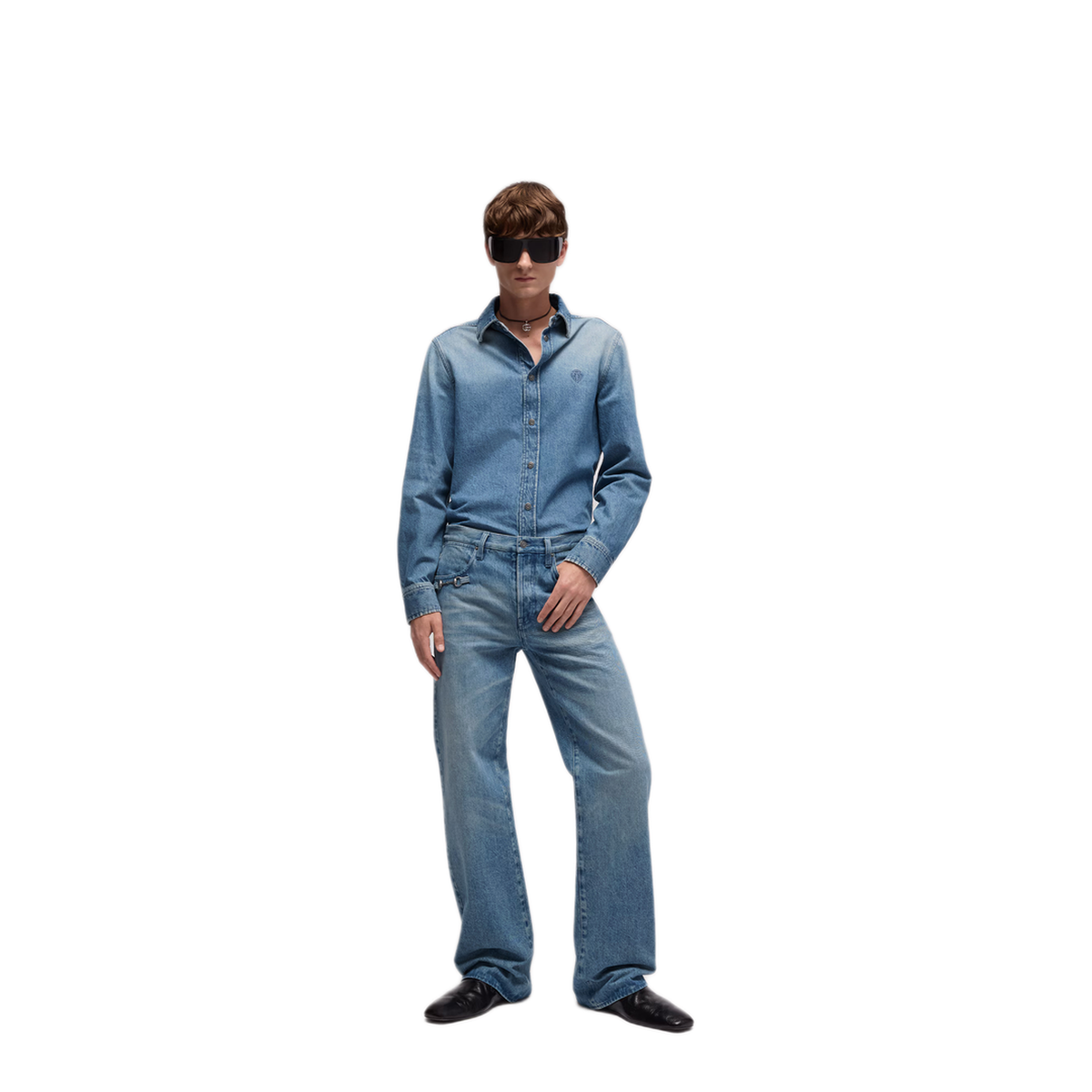MAYFEYR - Gucci - Flared Cotton Denim Pants - 860844XDDI34009