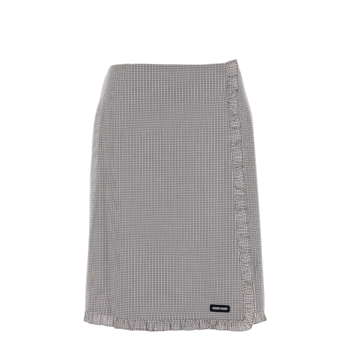 MAYFEYR - Miu Miu - Embroidered Poplin Skirt - MG2688SOOO196LF0963