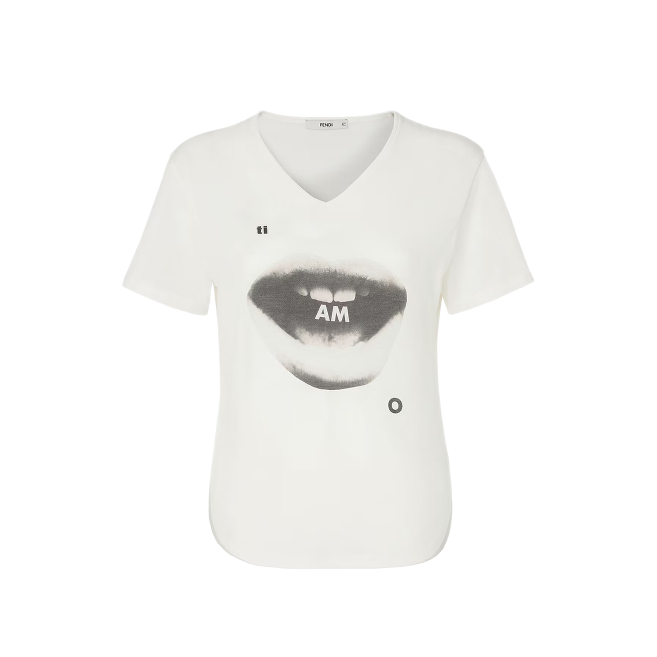 MAYFEYR - Fendi - T Shirt In Jersey With Ti Amo Print - FS9805B19YF0QM0