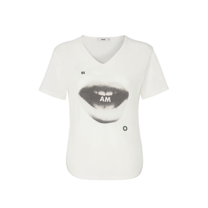 MAYFEYR - Fendi - T Shirt In Jersey With Ti Amo Print - FS9805B19YF0QM0