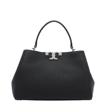 Eleanor Pebbled Medium Satchel Bag