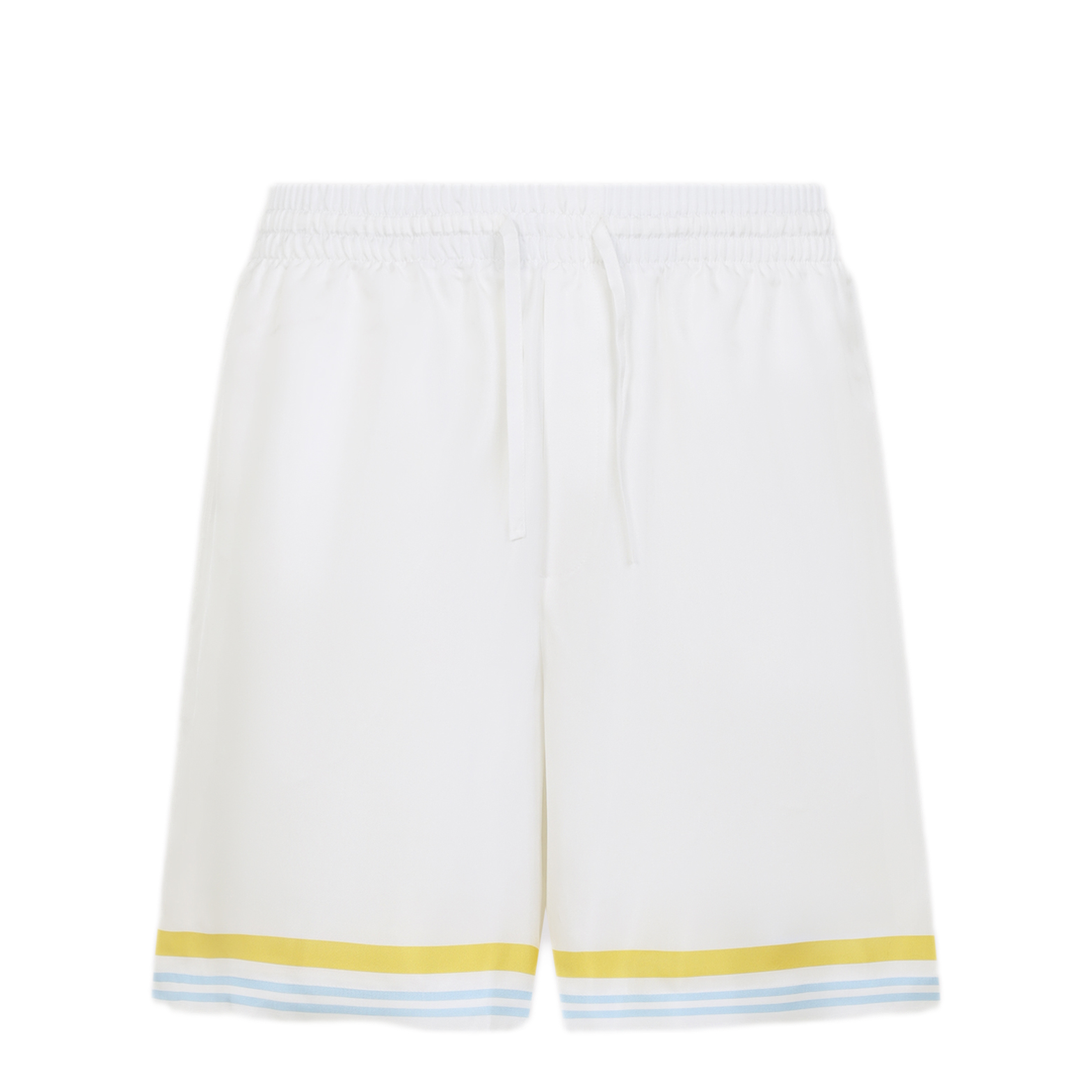 MAYFEYR - Casablanca - Flower Court Icon Shorts - MSS26TR39909WHITE