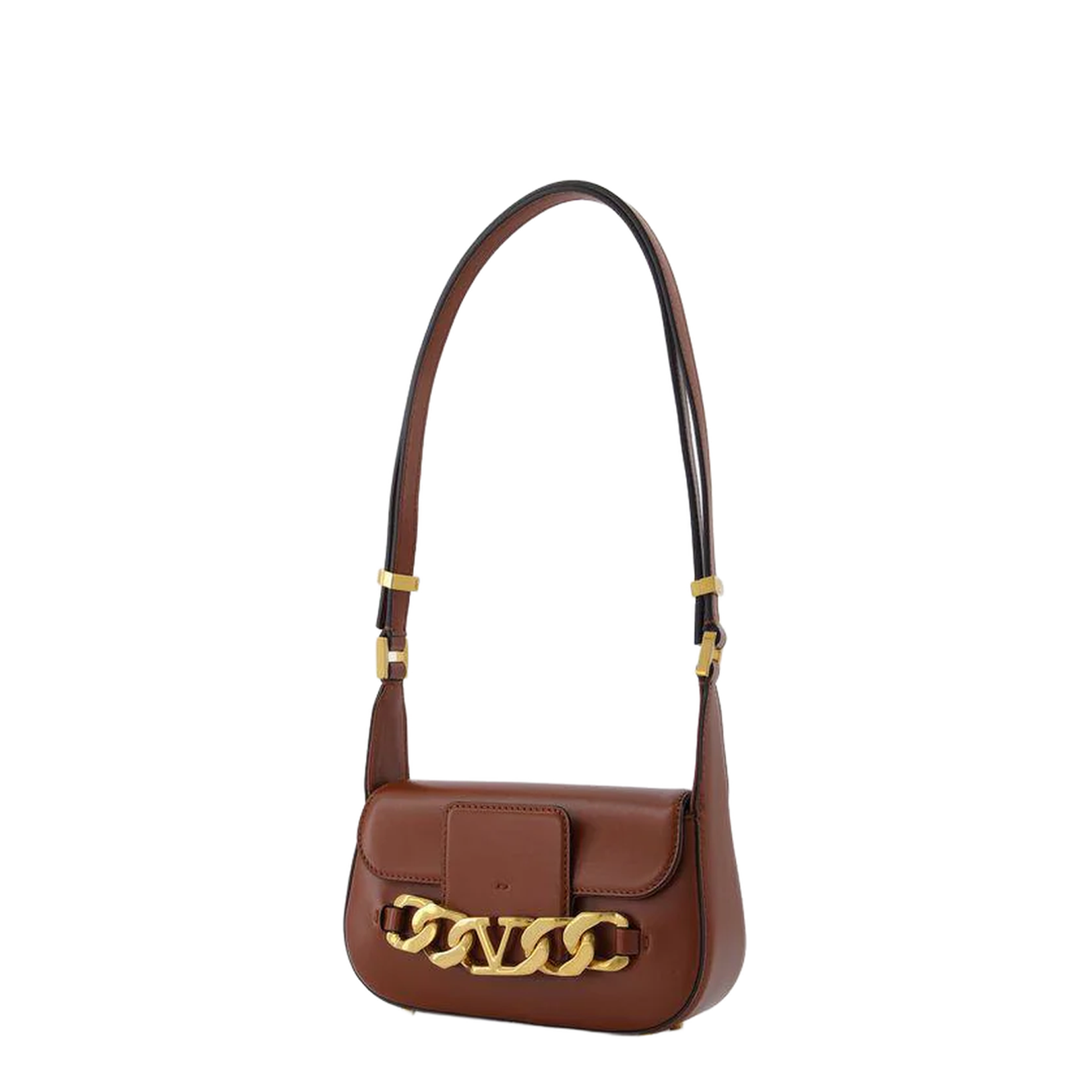 Small Shoulder Bag with Vlogo Chain