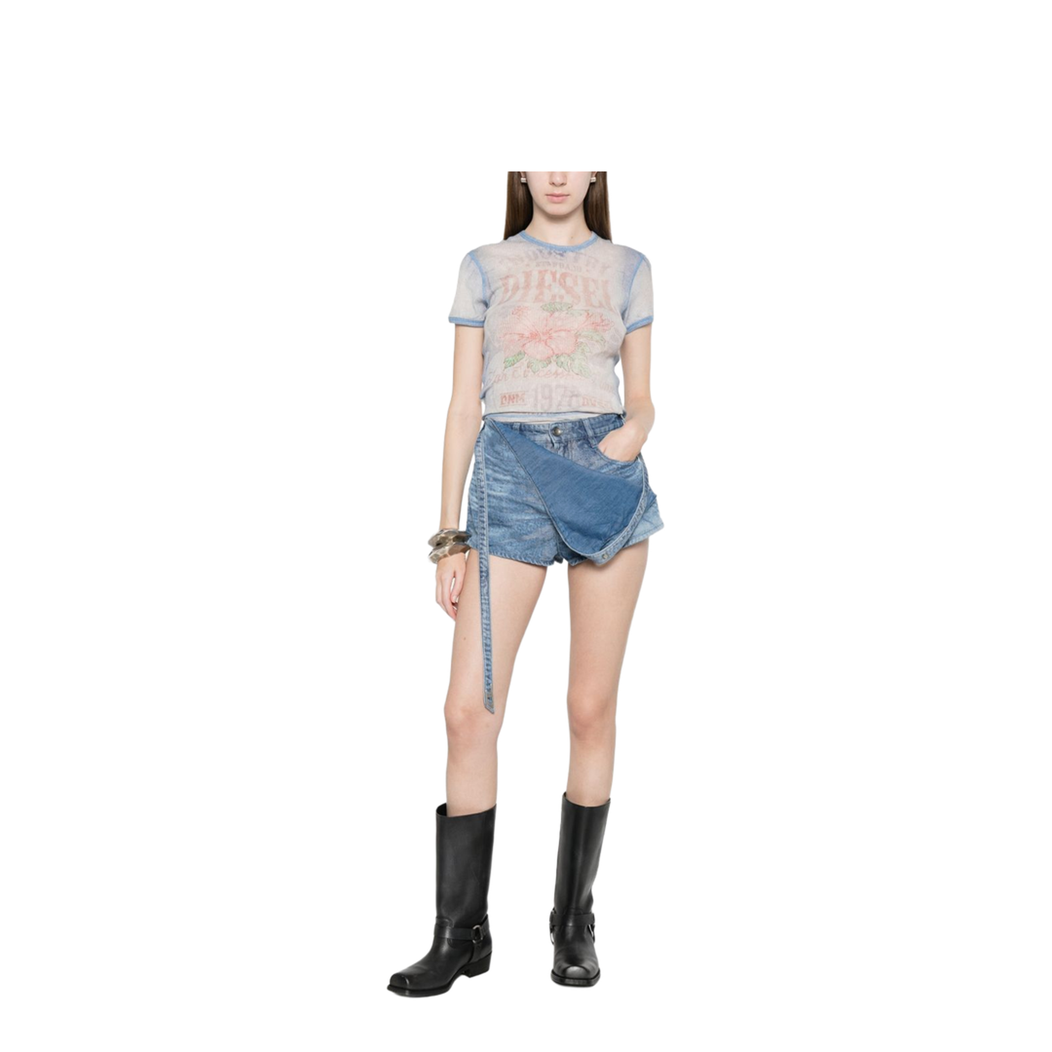 Shorts Clear Blue