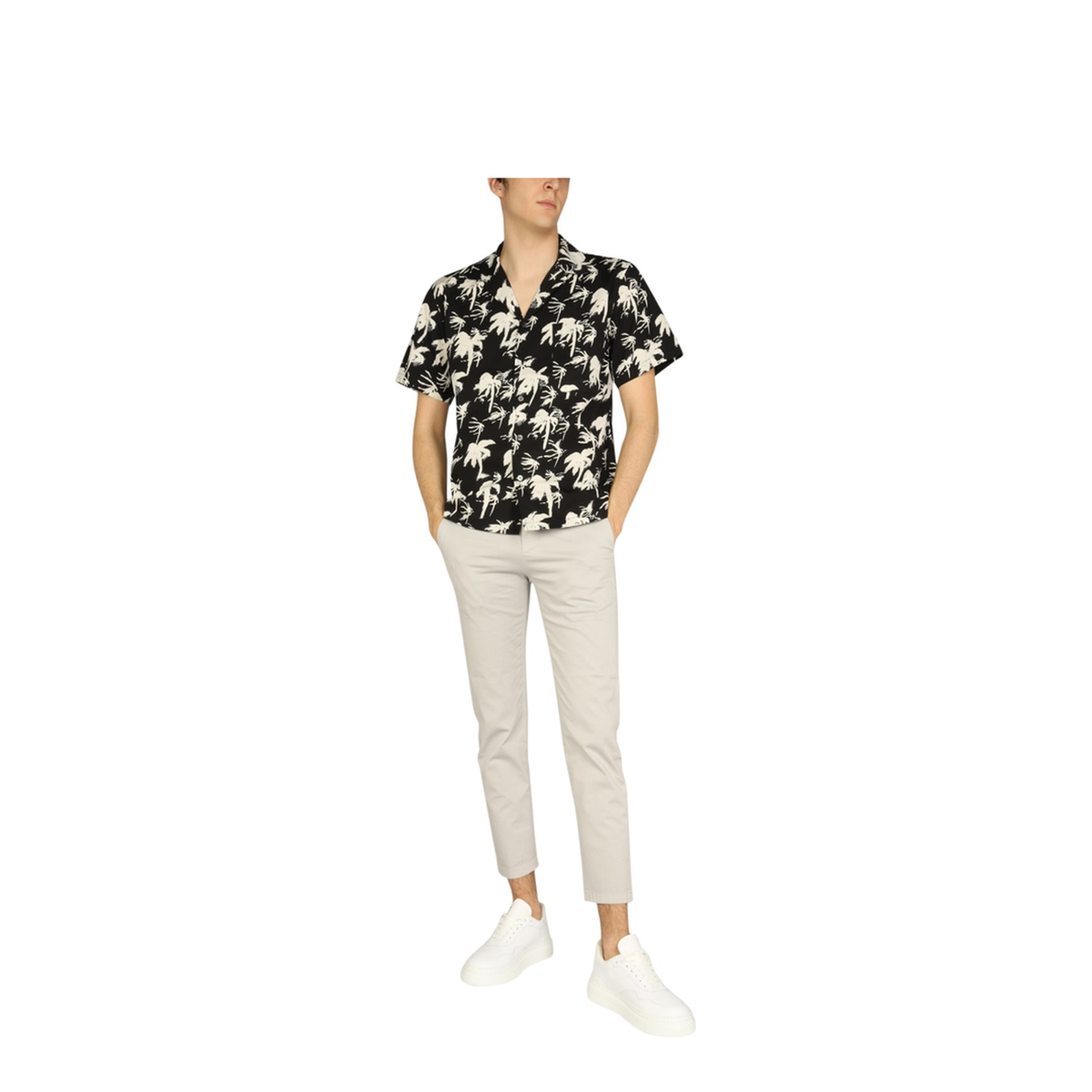 MAYFEYR - DEPARTMENT FIVE - Hawaiian Logo Print Shirt - US0072TF01020191999