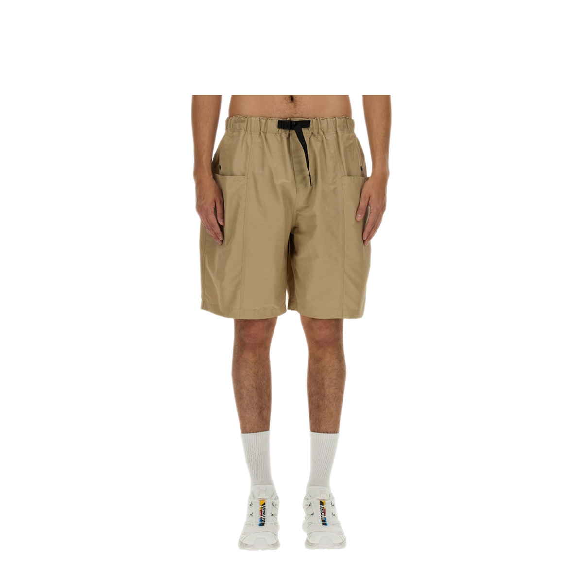 MAYFEYR - SOUTH2 WEST8 - Belted Bermuda Shorts - OT455ALTBEIGE