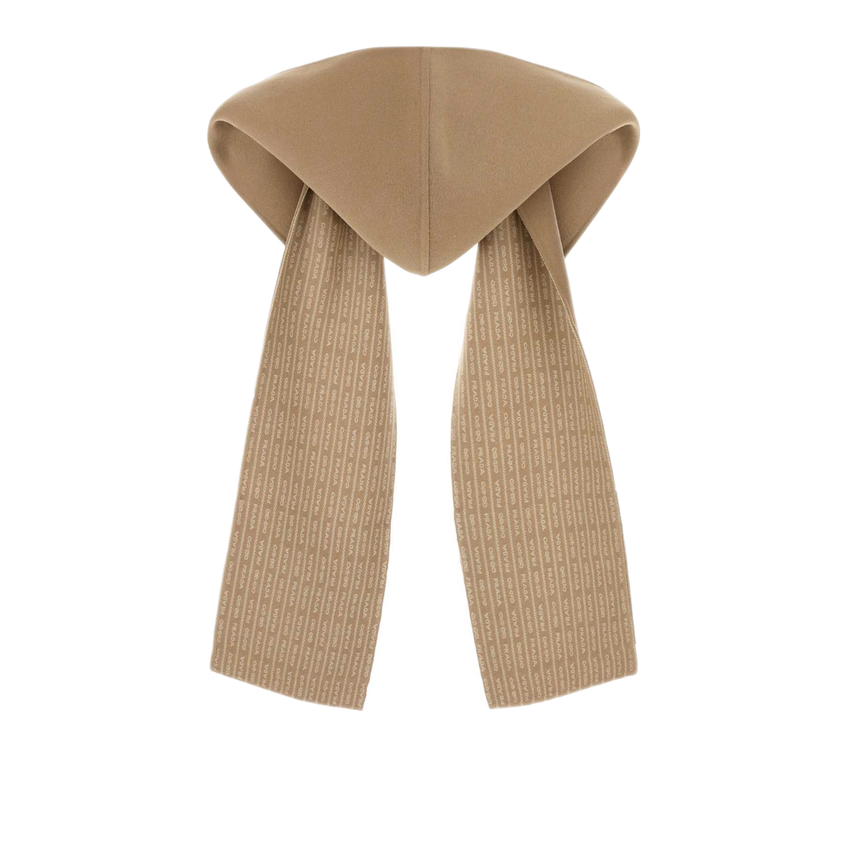 MAYFEYR - Prada - Camel Wool Scarf - 1FS0582FK6F0824