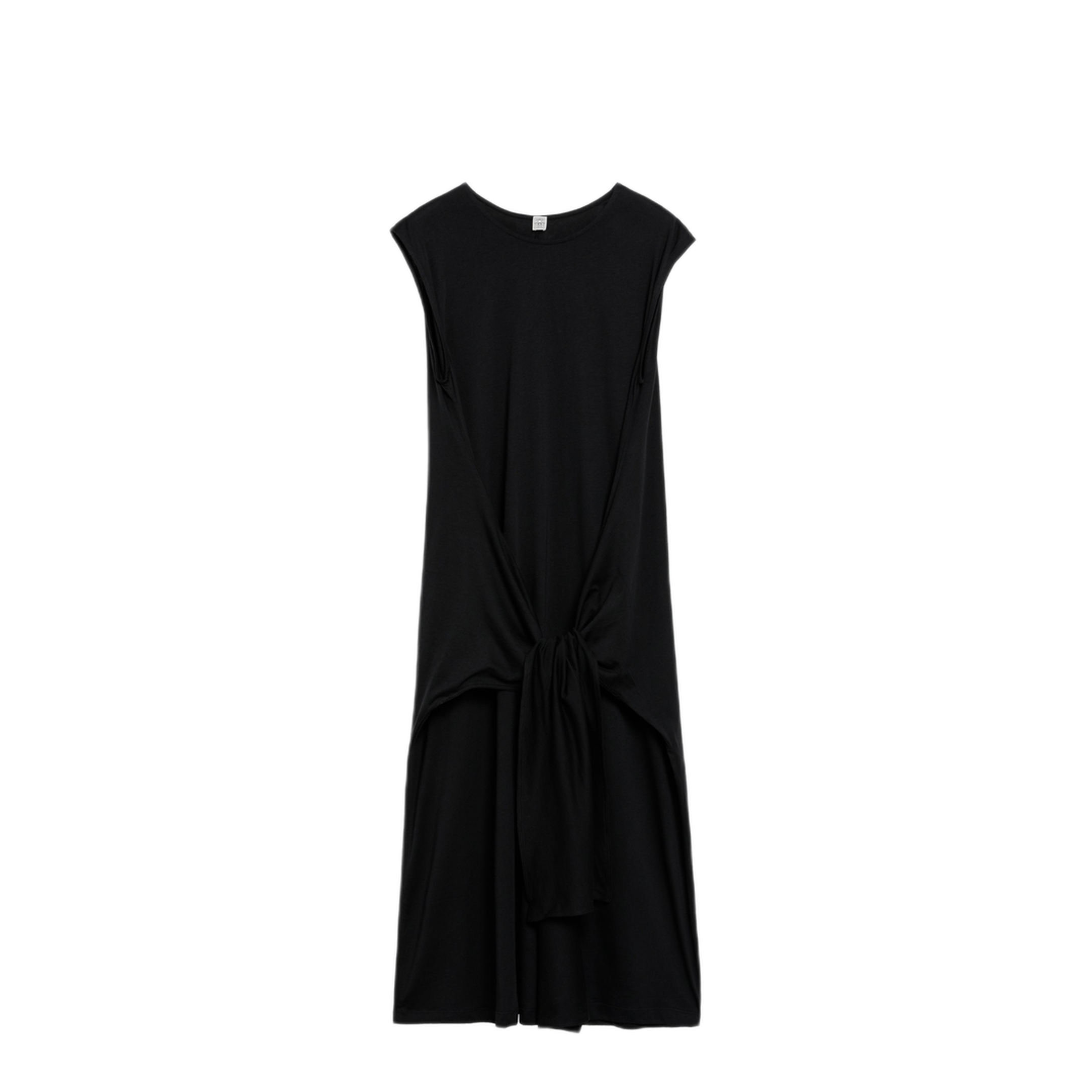 toteme jersey maxi dress with Belt in Black Cotton – MAYFEYR tryon42124rm Womens Plus Size Long WRD4459 Color:#36-Sapphire