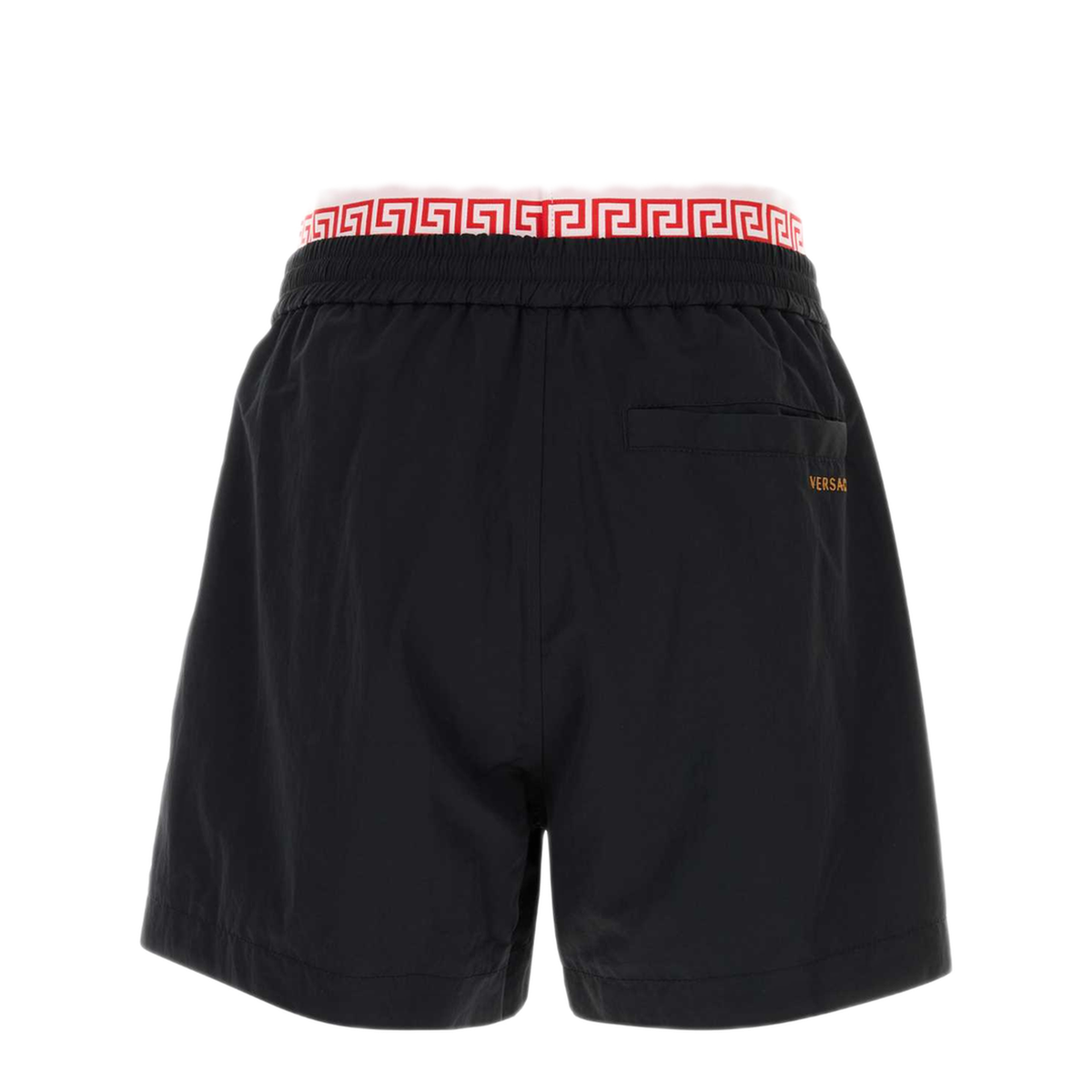MAYFEYR - Versace - Black Nylon Bermuda Shorts - 10259391A186751B000