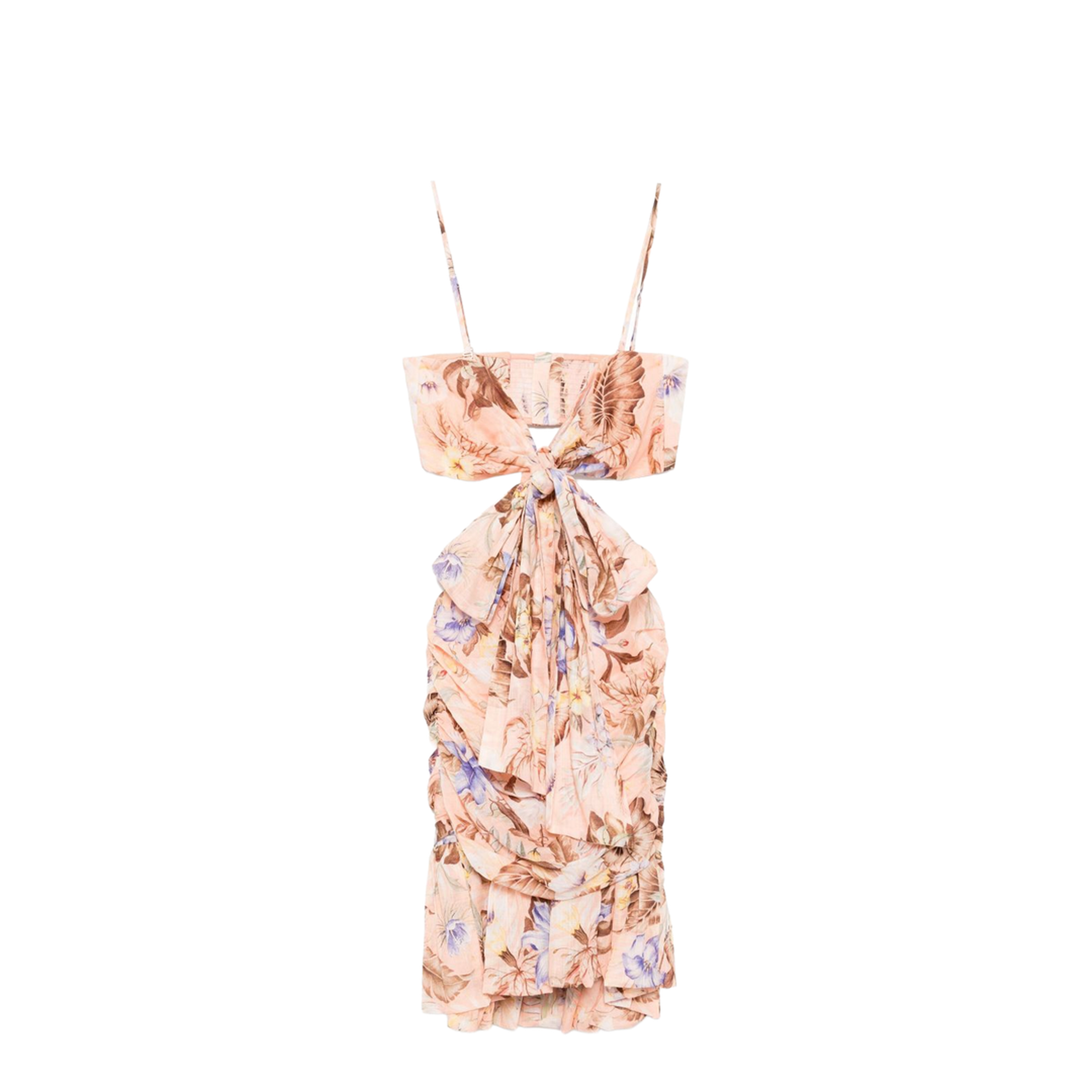 Coco Printed Cotton Mini Dress