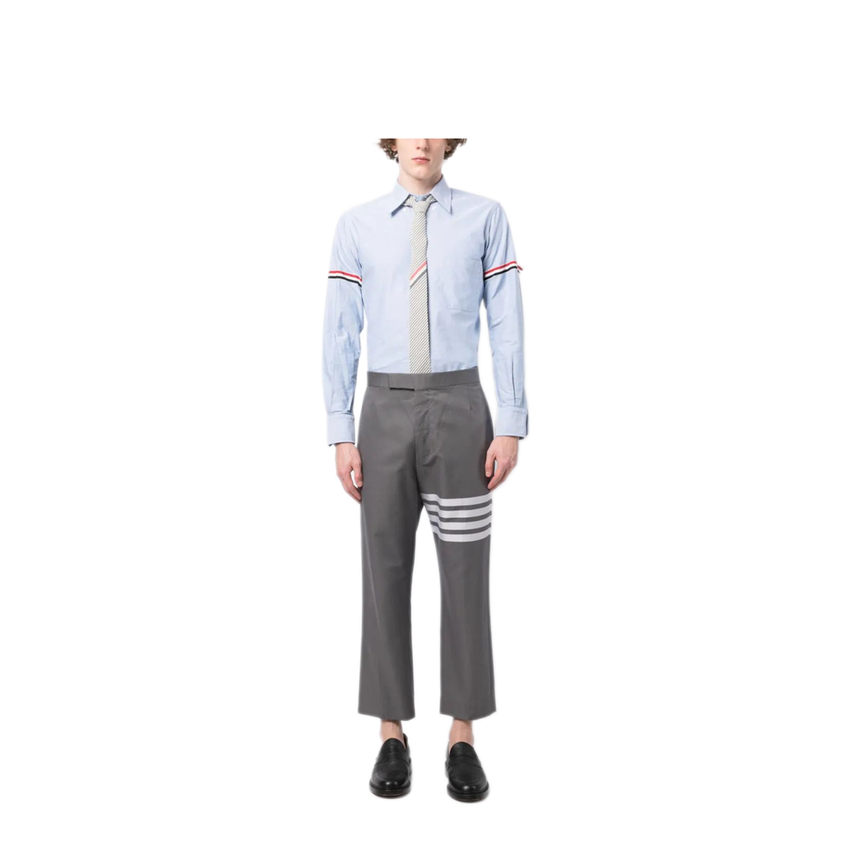 Oxford Classic Armband Shirt - Light Blue