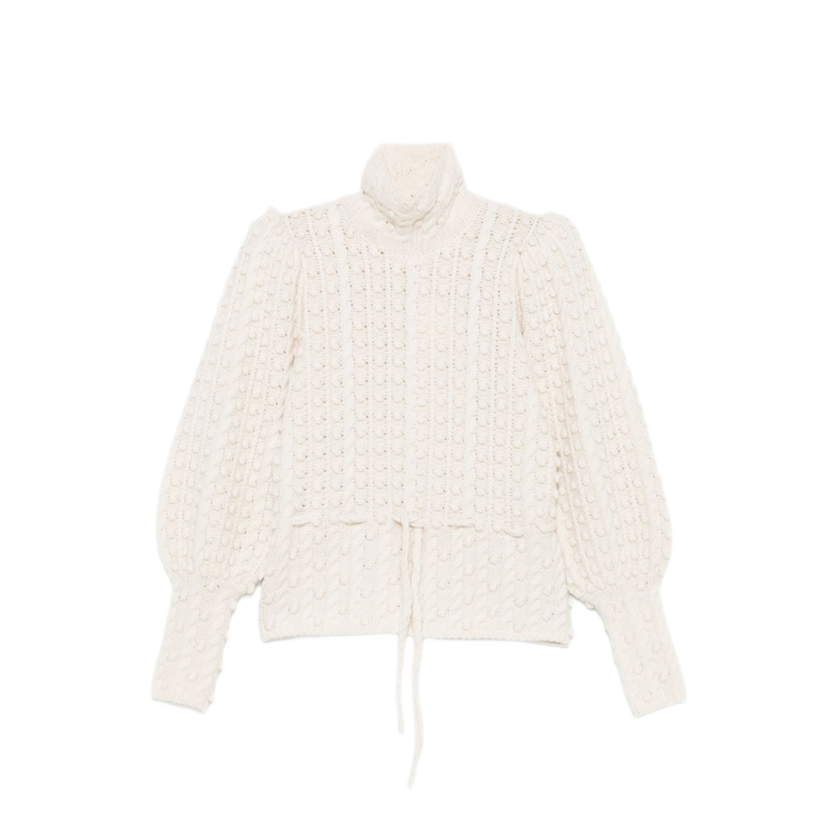 MAYFEYR - Zimmermann - Wool Turtle Neck Sweater - 9434TF261CRM