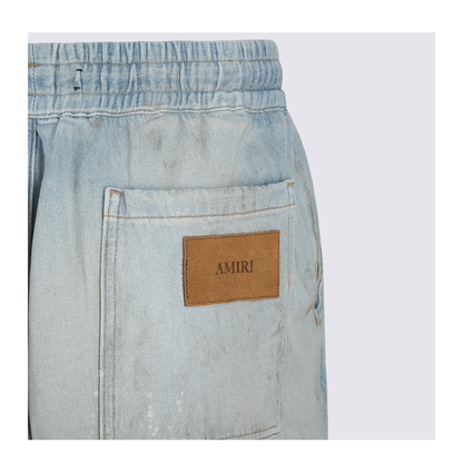 Light Blue Cotton Jeans
