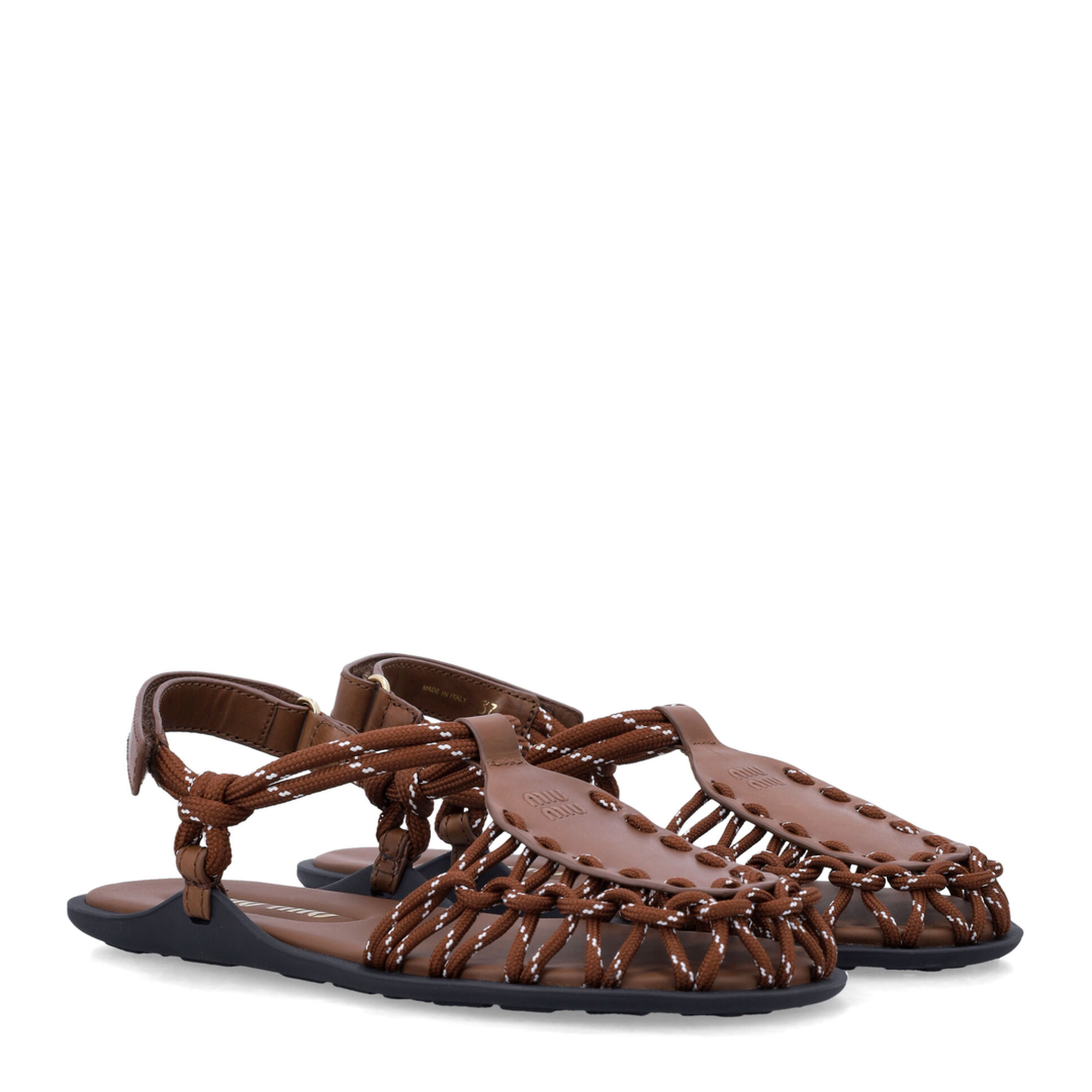 MAYFEYR - Miu Miu - Flat Shoes - 5X615EF0053ZMLF0L18