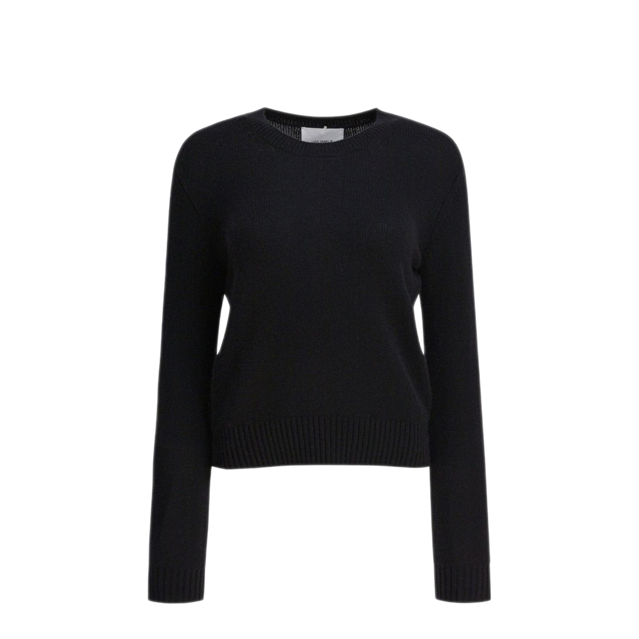 MAYFEYR - Lisa Yang - Black Crew Neck Sweater - 2022117BL