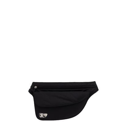 Belt Bag with Logo-Shaped Appliqué